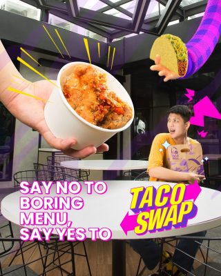 Saking seringnya order menu itu itu aja, kadang jadi berasa dikejar-kejar menunya ya. 😩 Makanya ganti dong mealnya jadi Taco Bell. Purchase menu apapun bisa dapet FREE Crunchy Taco lho! 🤤⁠
⁠
* Min. purchase Rp90.000,-⁠
* Berlaku 12-18 Mei 2022 whole day⁠
⁠
#WaktunyaTacoBell #TacoBellIndonesia #GantiTacoAja #TacoSwap ⁠
.⁠
.⁠
.⁠
#tacobell #taco #tacojakarta #kulinerjakarta #senopati #jaksel #kelapagading #kelapagadingkuliner #kelapagadingfood #pik #kulinerpik #kebonjeruk #jakbar #kulinerjaksel #kulinerkebonjeruk #kulinerjakbar #kulinerjakut #jakartaculinary #jktfood #jakartafood #restojakarta #jktfooddestination #promo #promojakarta #promomakanan #promomakan
