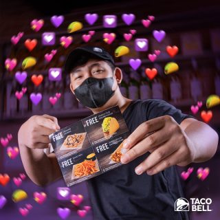 Love banget sama masnyaa, ngasih FREE voucher yang bisa ditukerin sama makanan lagi 🥰🥰⁠
⁠
Mau dapet voucher gratis juga dari mas yang baik ini? Lo tinggal belanja minimal 100k di Taco Bell! 😍⁠
⁠
FREE voucher ini bisa lo tukerin di pembelian berikutnya, dengan minimal pembelian tertentu yang tertera di voucher-nya ya 🎉⁠
⁠
#WaktunyaTacoBell #TacoBellIndonesia ⁠
.⁠
.⁠
.⁠
#tacojakarta #taco #promo #promojakarta #promomakanan #promomakan #diskonmakanan #diskonmakan #diskonjakarta #restojakarta #restojaksel #restojakut #restojakbar #rekomendasikuliner #kulinerjakarta #senopati #jaksel #kelapagading #kelapagadingkuliner #kelapagadingfood #pik #kulinerpik #kebonjeruk #jakbar #kulinerjaksel #kulinerkebonjeruk #kulinerjakbar #kulinerjakut