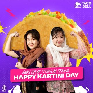 Buat para Kartini zaman now yang tetep harus strong ngadepin hari-hari, jangan lupa kalau habis gelap terbitlah terang! ✨

#WaktunyaTacoBell #TacoBellIndonesia
.
.
.
#tacobell #taco #harikartini #kartini #kartiniday